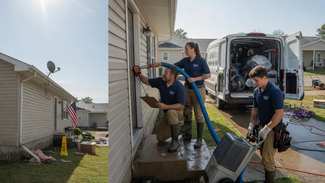 Ceiling Water Damage Restoration in Endicott, WA near me
